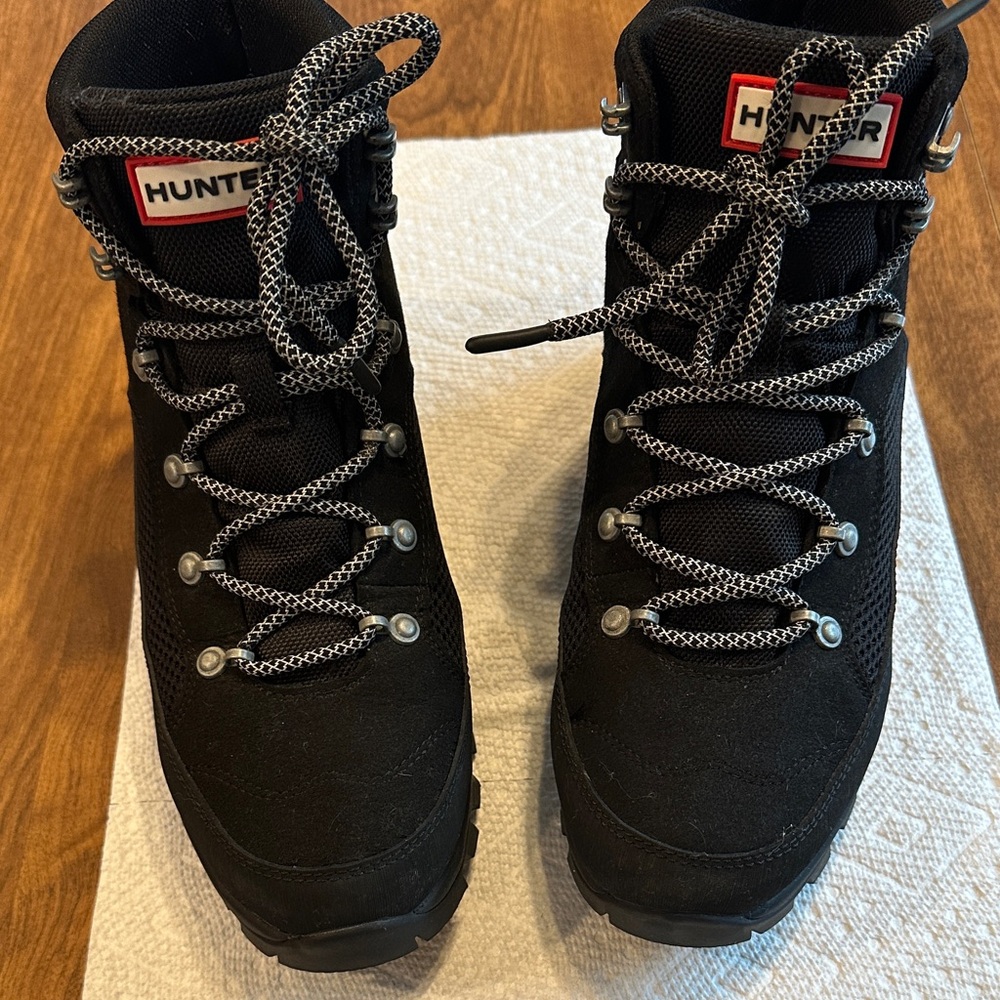 Hunter Black Outdoor Boots